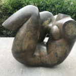 Francesca Zijlstra - ‘Ondersteboven’, brons, 60 x 65 x 50 cm h x b x d