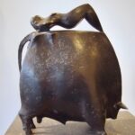 Jan de Graaf, Europa V, brons, 23 cm h